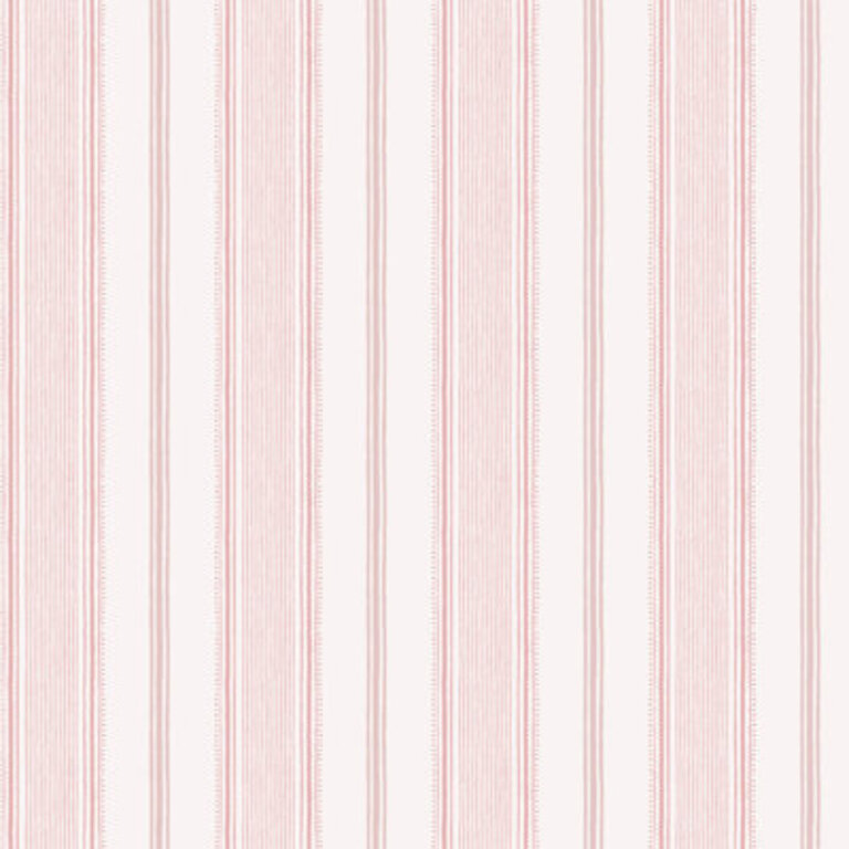 Laura Ashley Heacham Stripe Blush Wallpaper