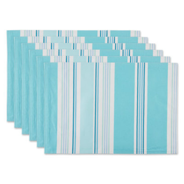 Carnesville Polyester Striped Rectangle Placemat