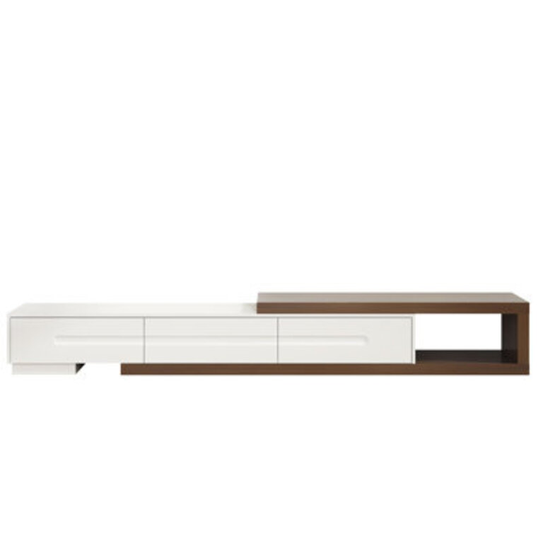 Ilsebeau Unfinished TV Stand for TVs up to 88
