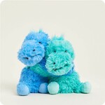 Warmies Dinosaur HUGS Warmies (Green and Blue)