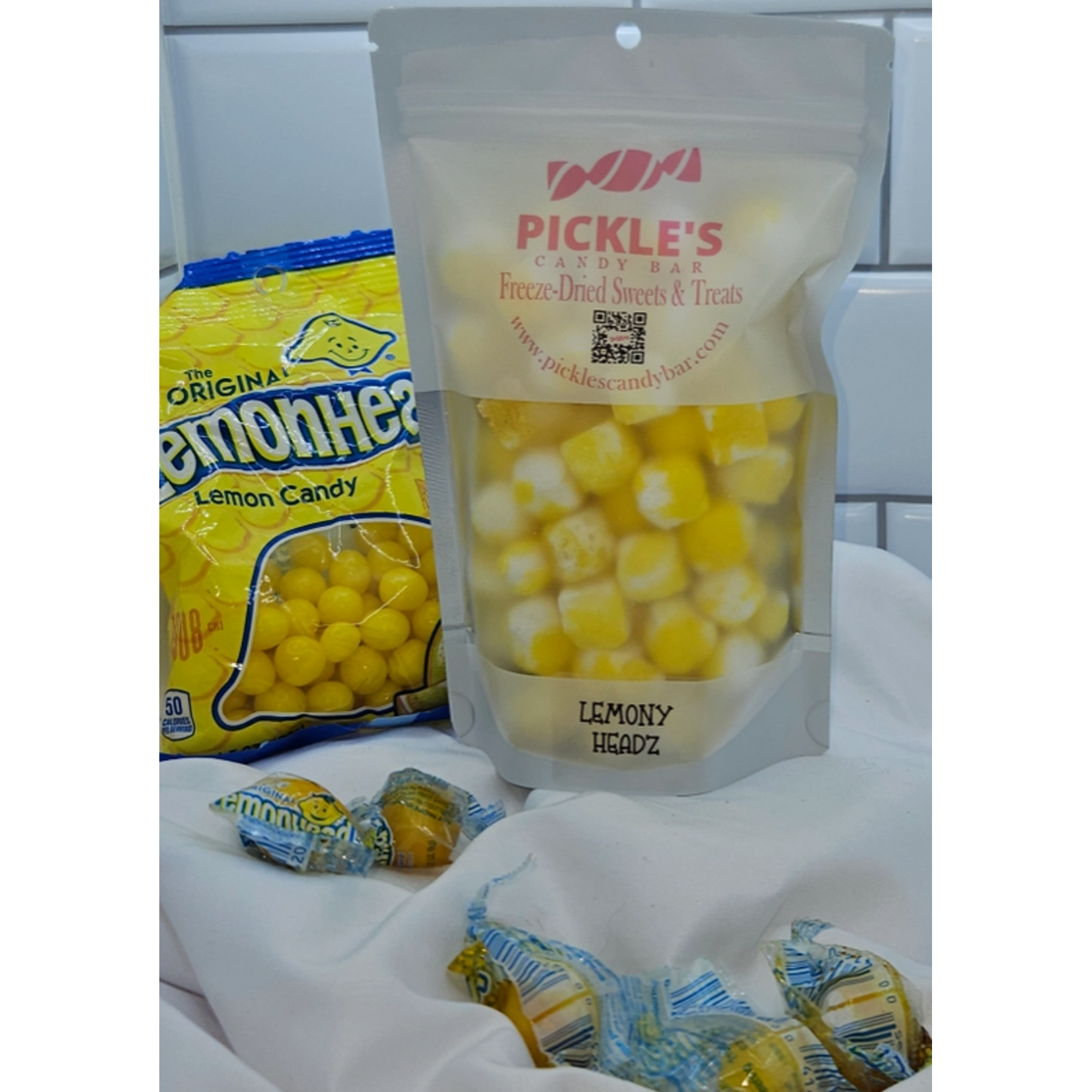 Pickle's Candy Bar Lemony Headz (Freeze-Dried)