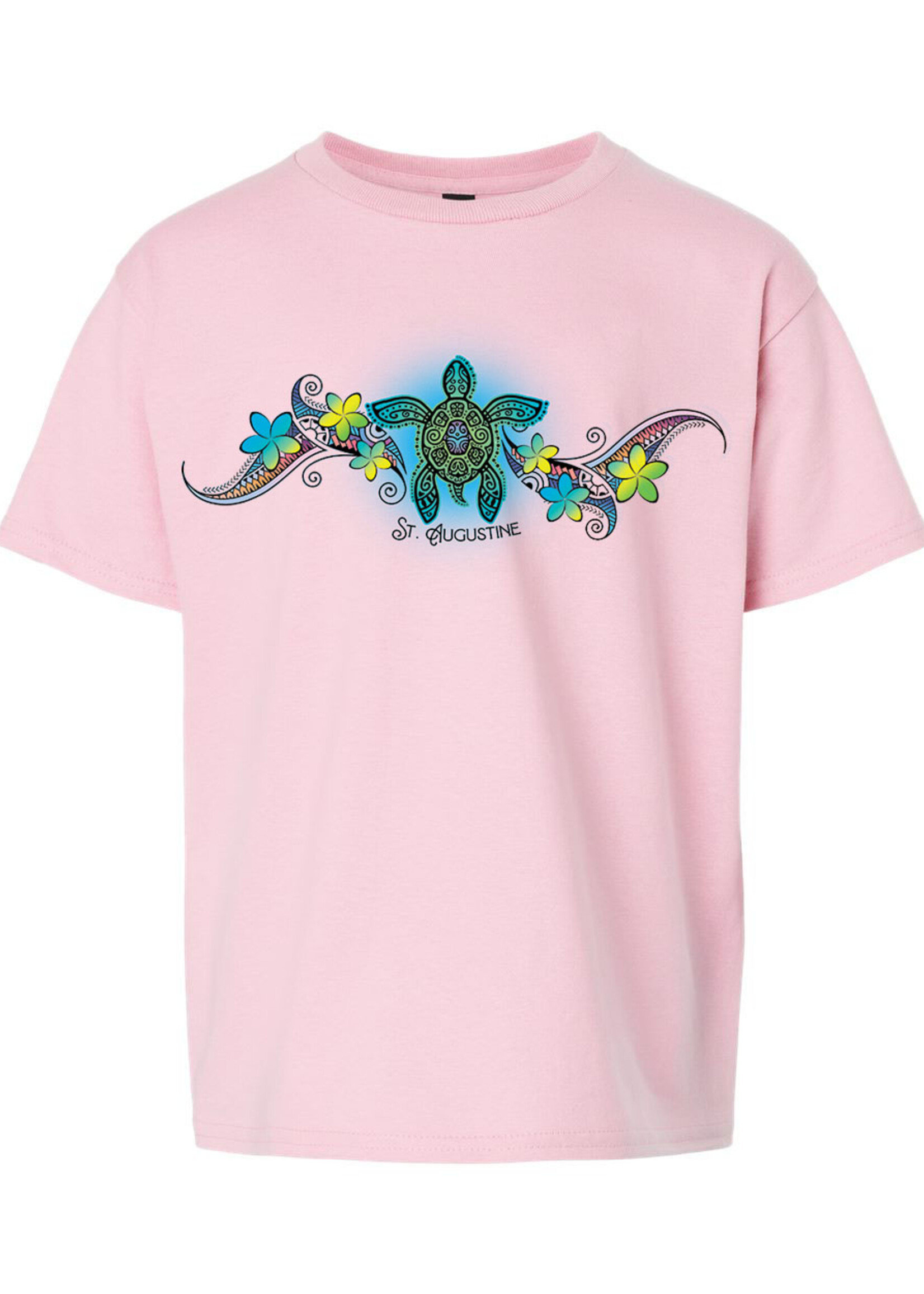Maori Turtle Youth Pink s/s t XS