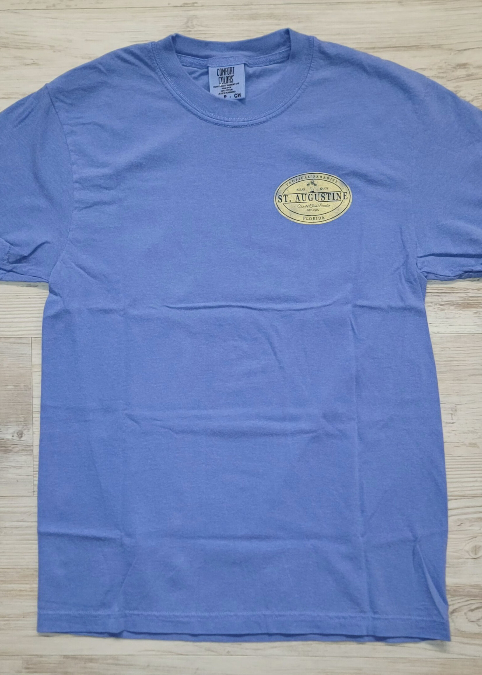 Comfort Colors World Class Flo Blue S/S T-shirt