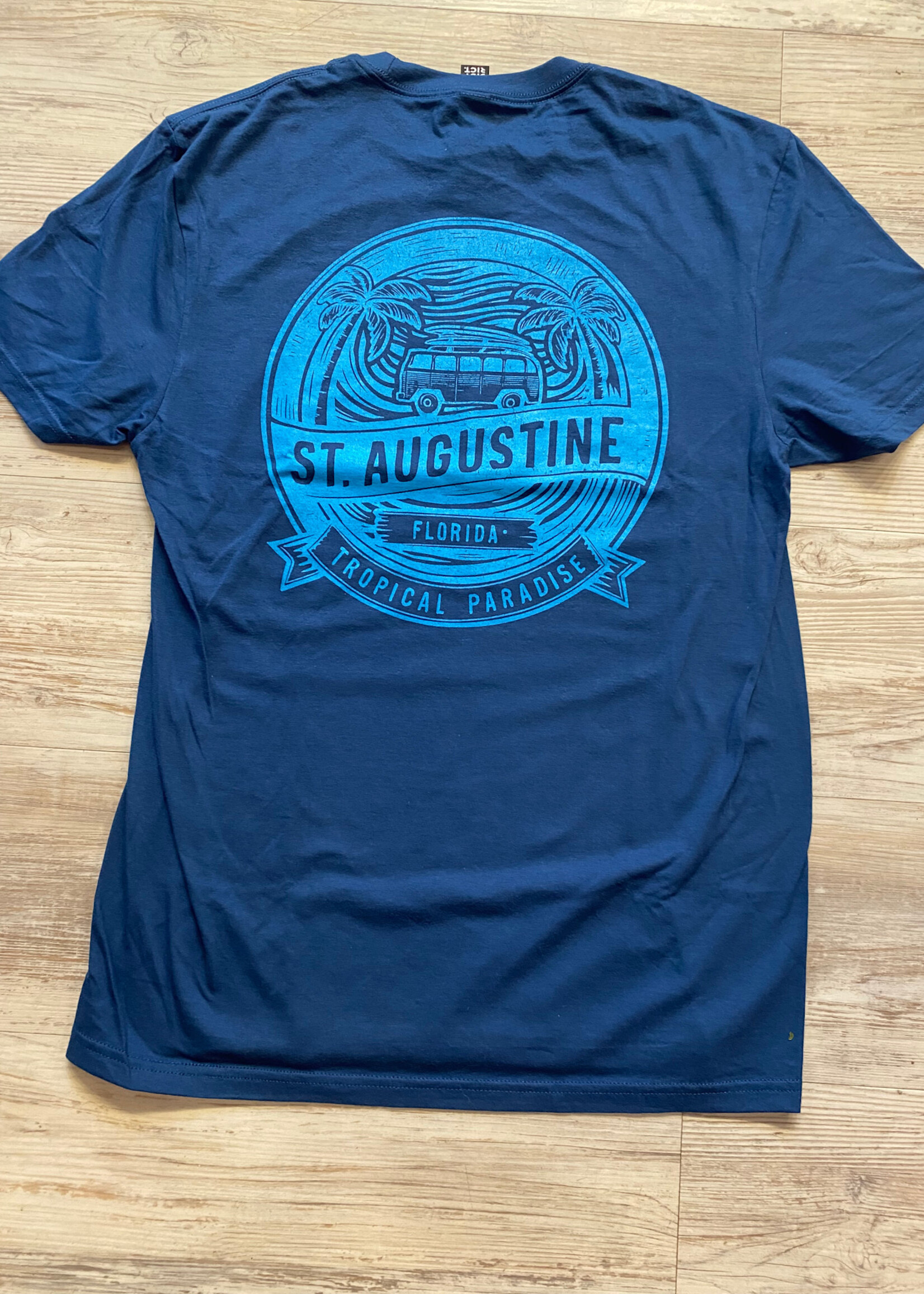 District Surf Woody S/S Neptune Blue T-Shirt
