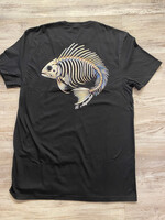 District Fish Bone S/S Black T-Shirt