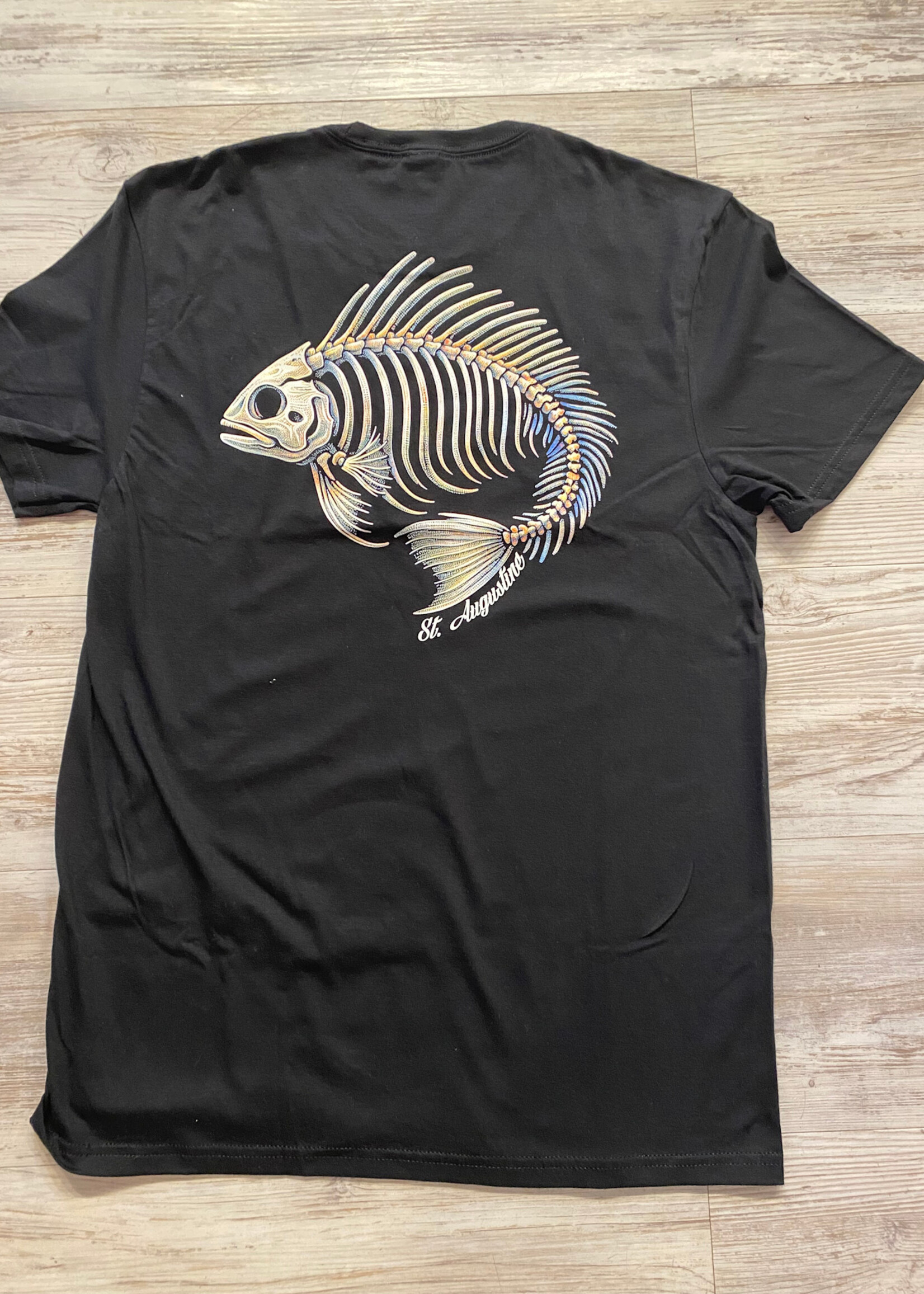 District Fish Bone S/S Black T-Shirt