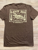 District Slacker Jack's S/S Heather Brown T-Shirt