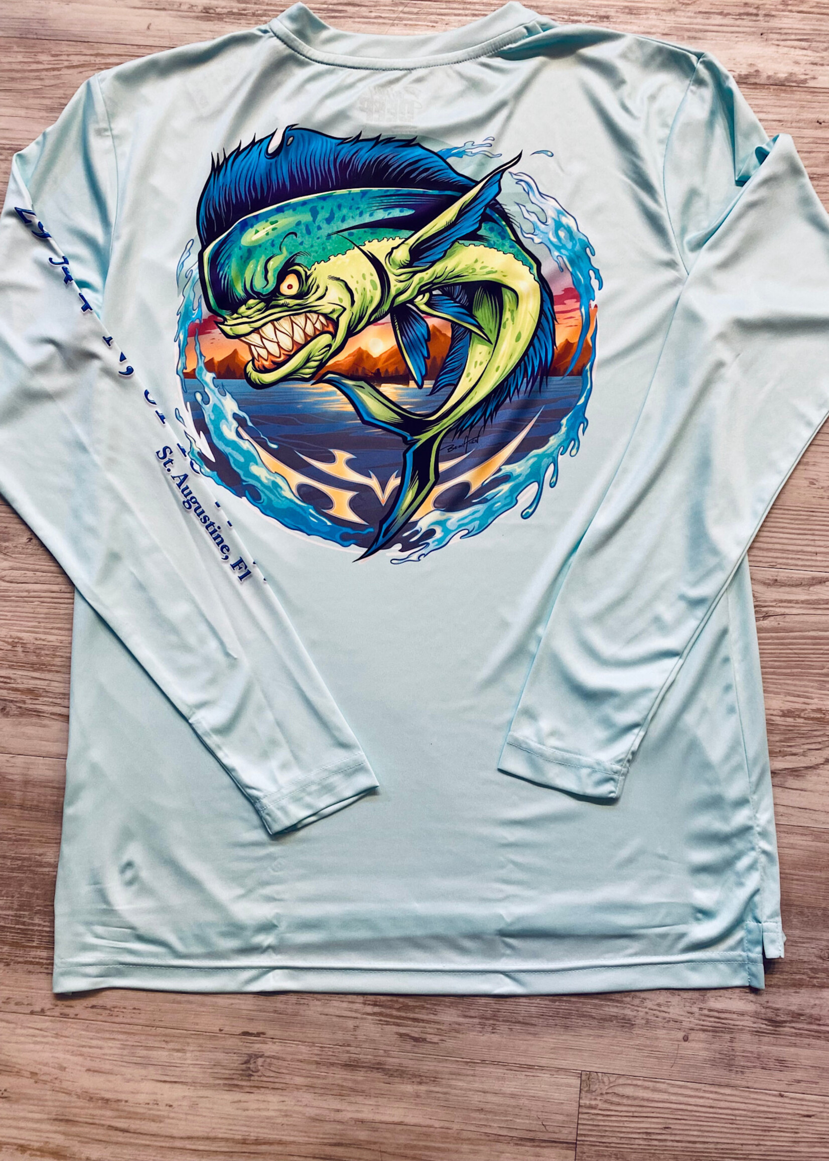 Briney Deep BD Crazy Mahi L/S Performance Mint