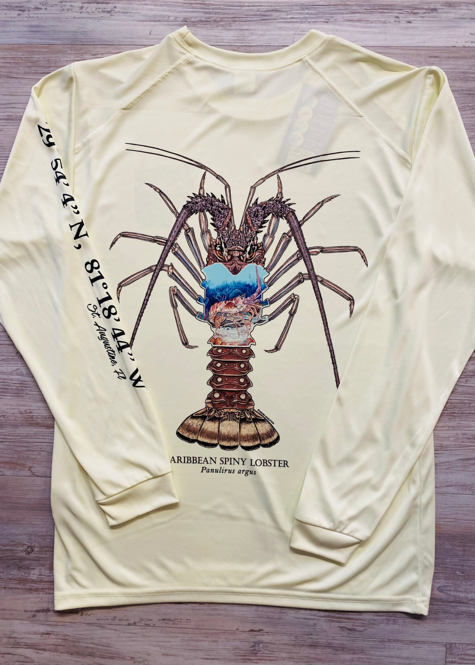Briney Deep BD Spiny Lobster L/S Performance Yellow