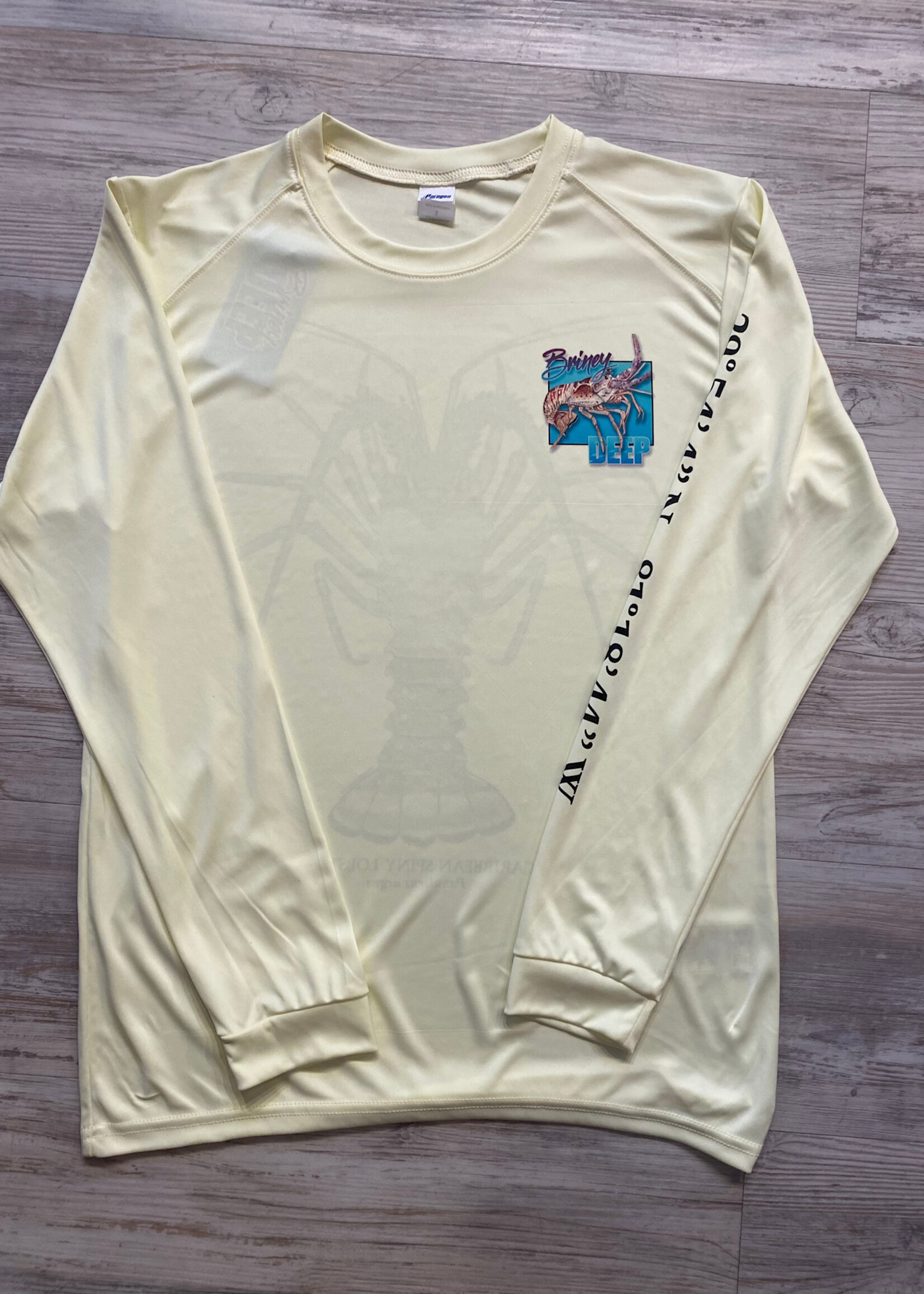 Briney Deep BD Spiny Lobster L/S Performance Yellow