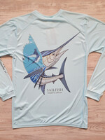 Briney Deep BD Sailfish L/S Perf Aqua