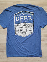 District Beer Hat S/S Royal Frost T-Shirt