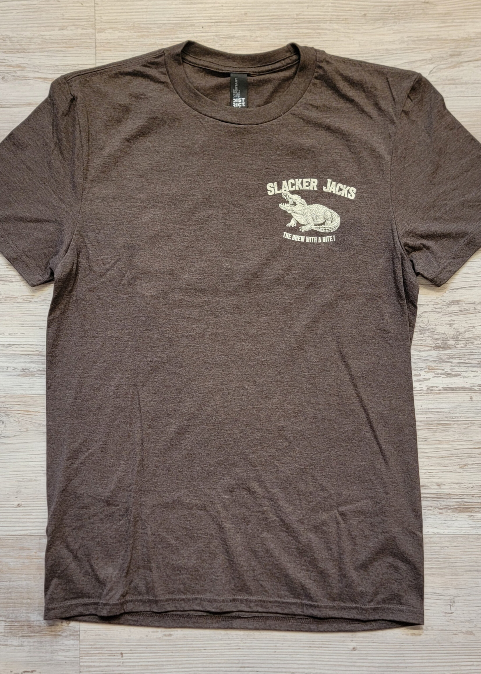 District Slacker Jack's S/S Heather Brown T-Shirt
