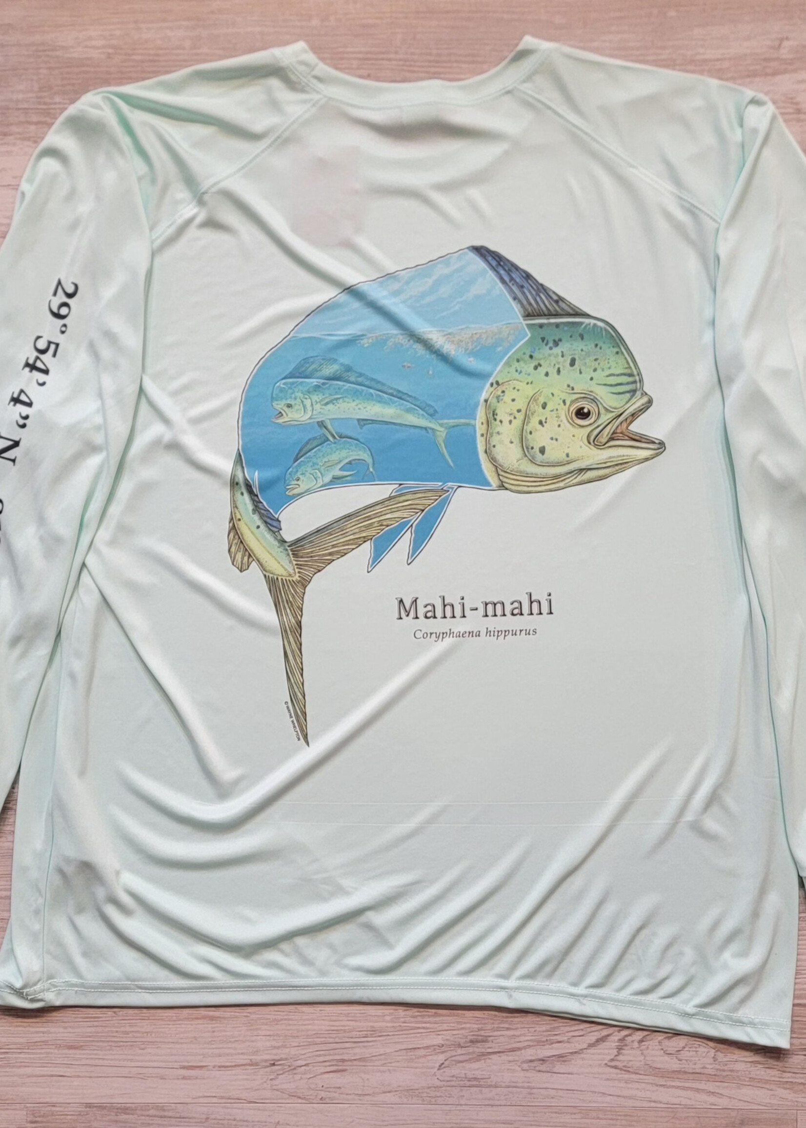 Briney Deep BD Mahi Mahi L/S Mint