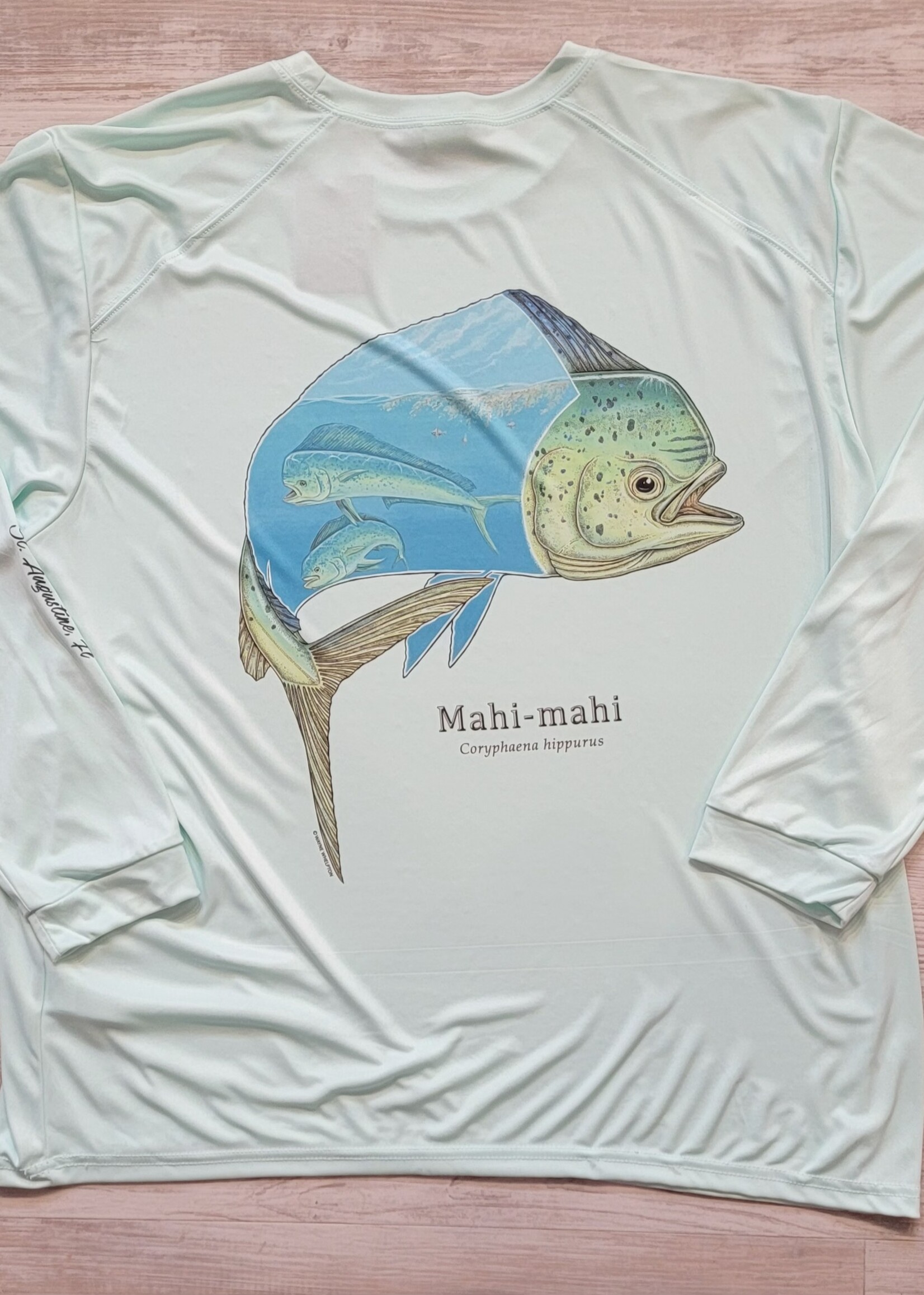 Briney Deep BD Mahi Mahi L/S Mint