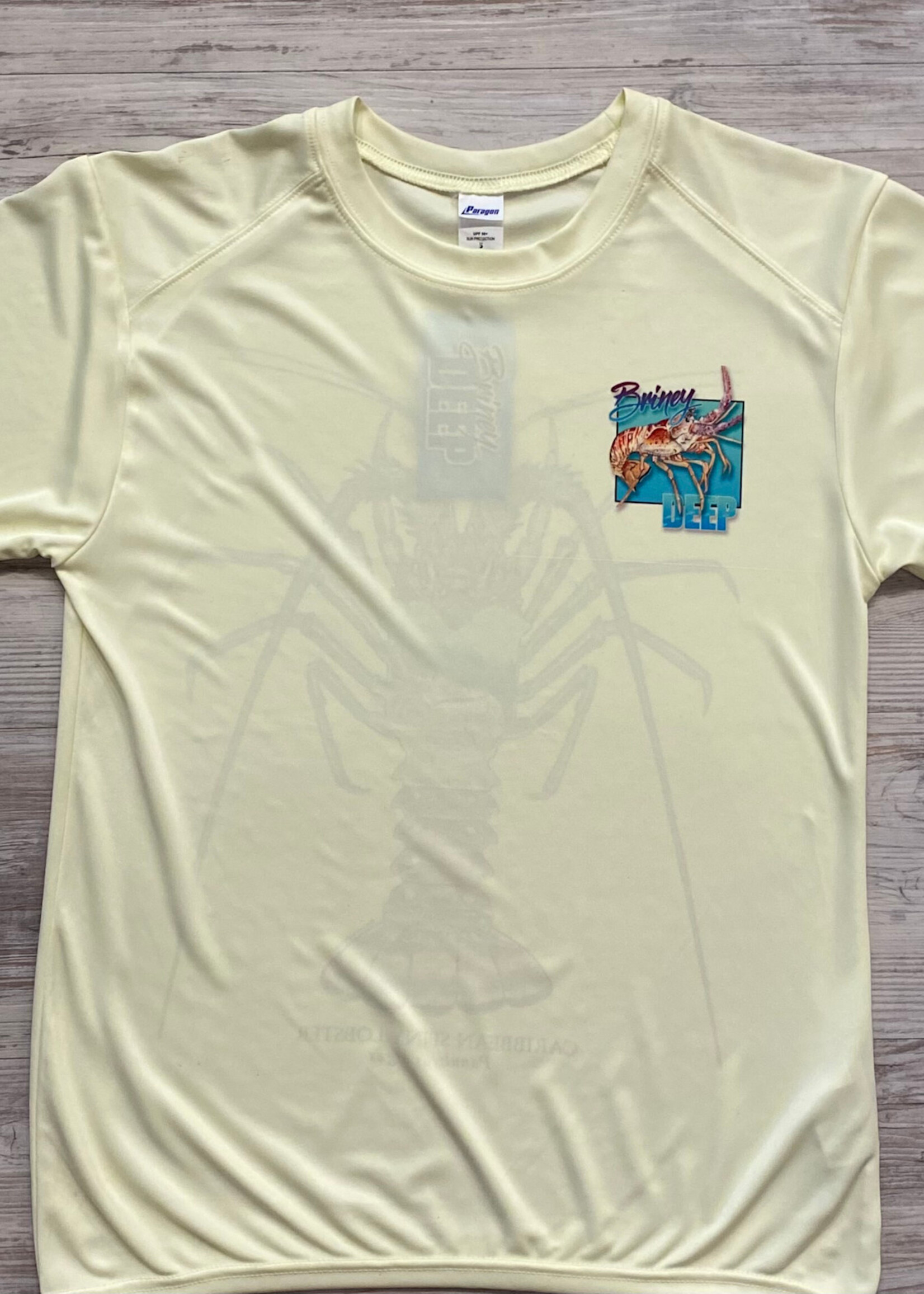 Briney Deep BD Spiny Lobster S/S   Perf Yellow