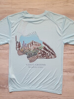 Briney Deep BD Nassue Grouper S/S Perform Aqua