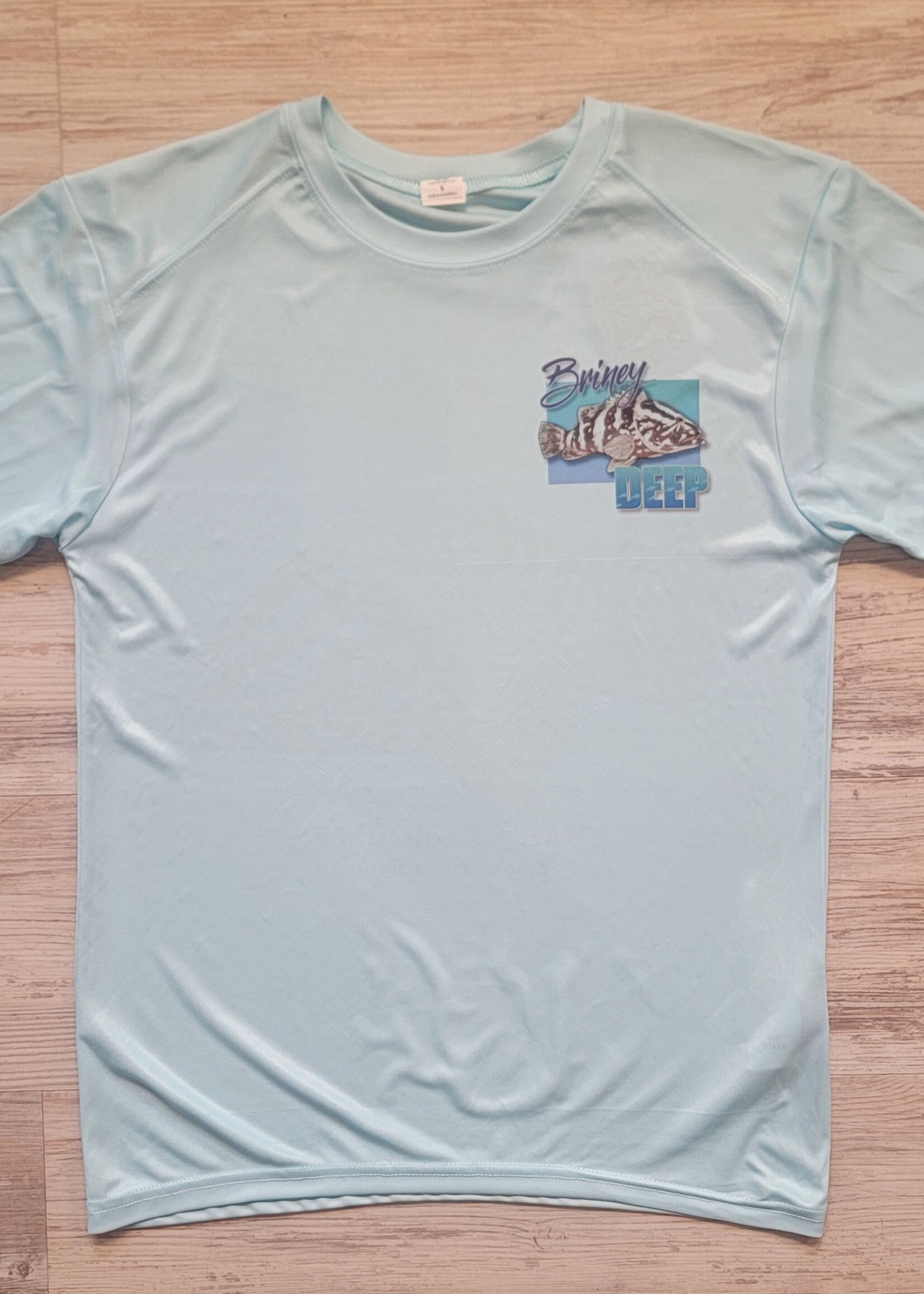 Briney Deep BD Nassue Grouper S/S Perform Aqua