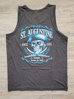 US Apparel Pirates Black Adult Tank Top