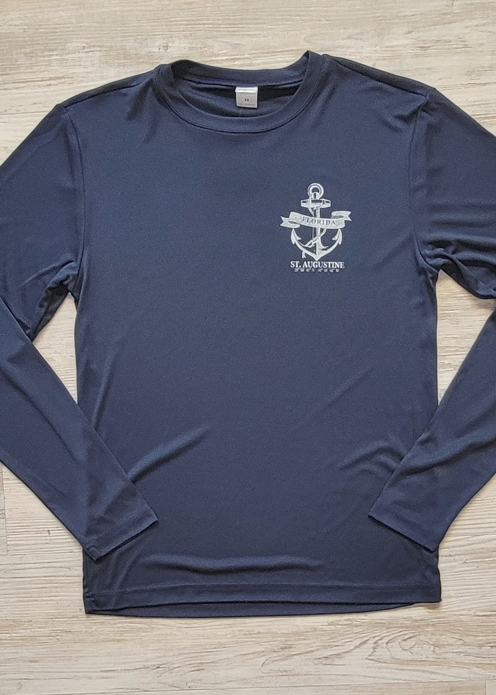 Sport-Tek St Augustine Compass L/S Perf