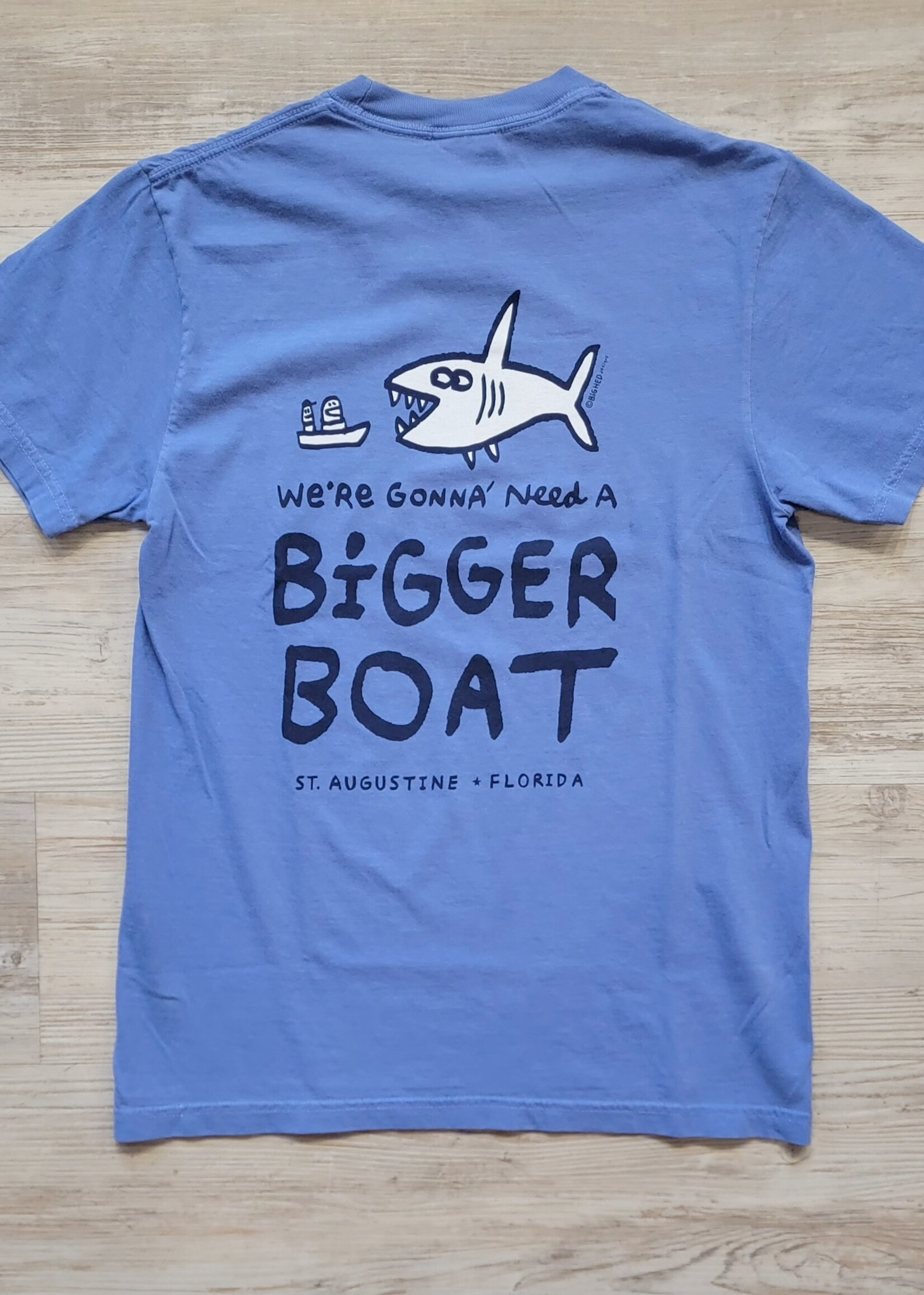 Comfort Colors Big Hed Bigger Boat Adult S/S T-Shirt
