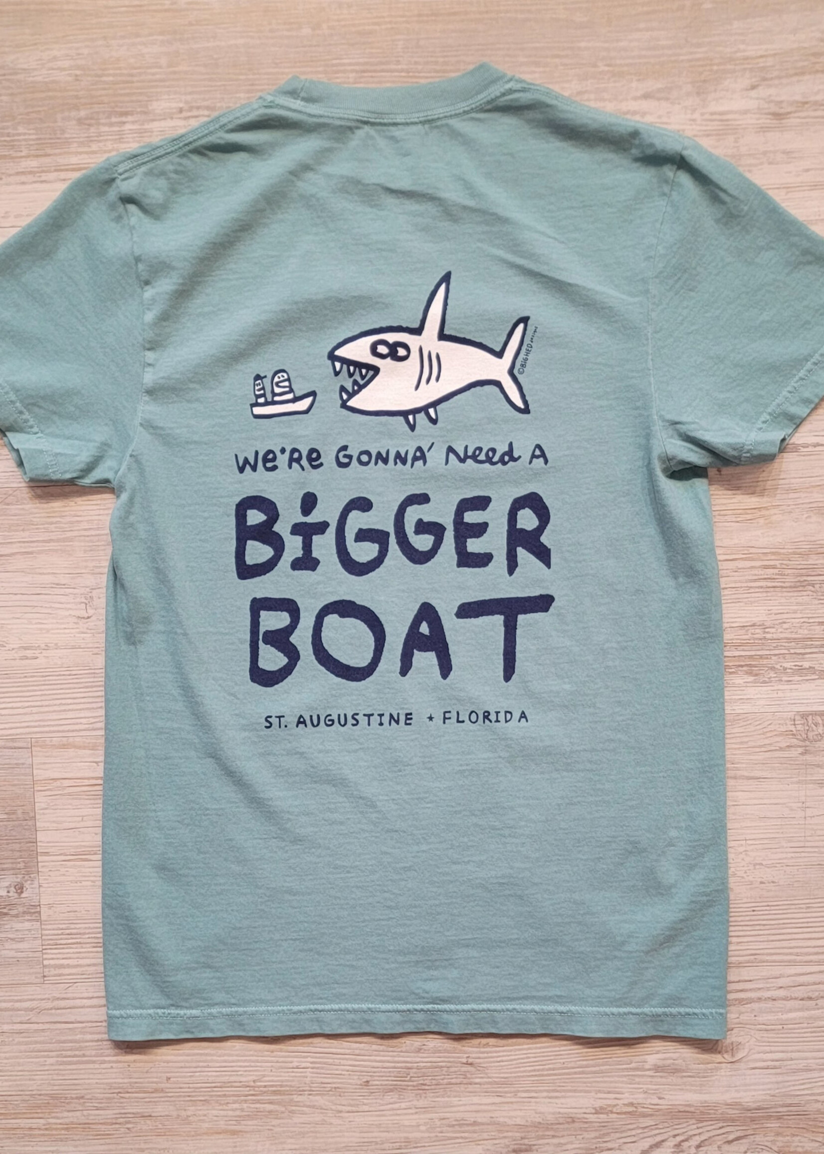 Comfort Colors Big Hed Bigger Boat Adult S/S T-Shirt