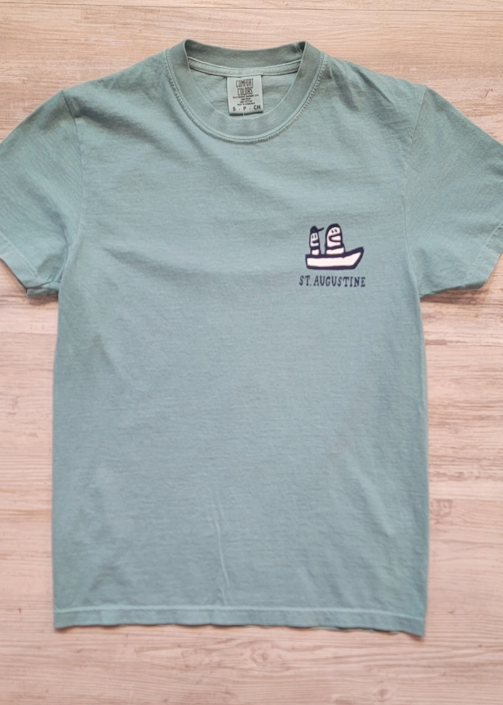 Comfort Colors Big Hed Bigger Boat Adult S/S T-Shirt