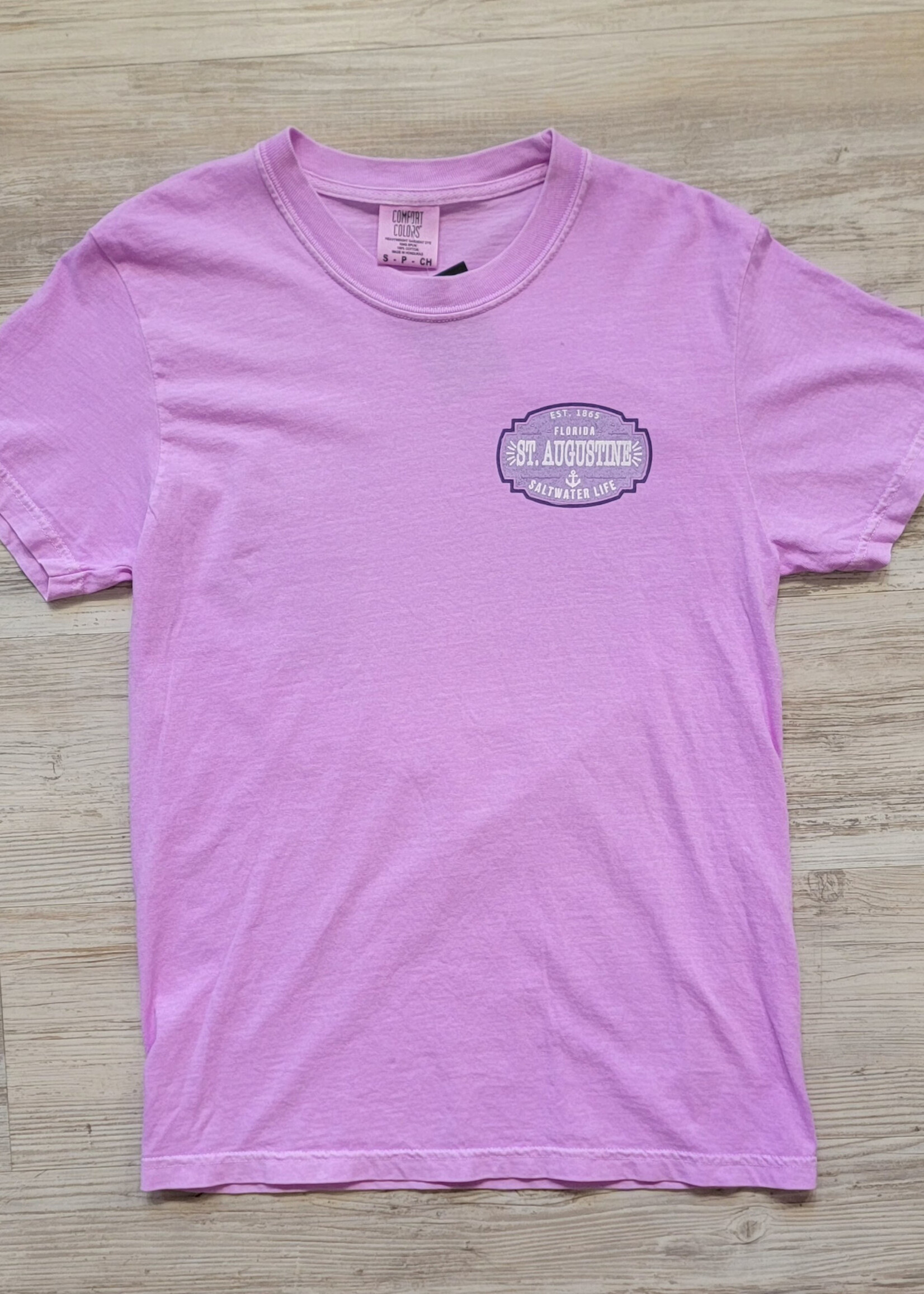 Comfort Colors Salty Anchor S/S Neon Violet