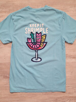 Comfort Colors BH Keep it Shrimple Lagoon S/S T-shirt
