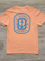 Comfort Colors Puff Anchor S/S Neon Cantaloupe