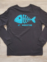 US Apparel Cartoon Bonefish L/S Black