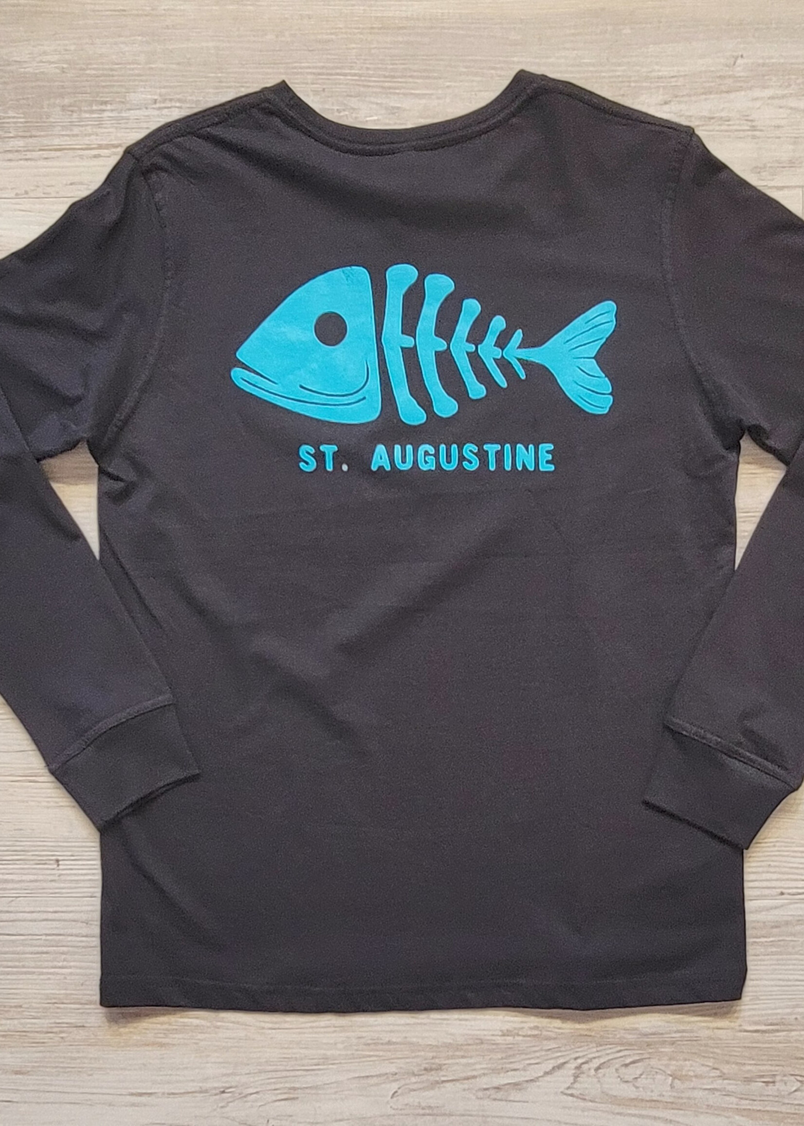 US Apparel Cartoon Bonefish L/S Black