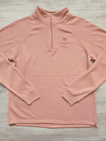 US Apparel Quarter Zip Mockneck Palm Design