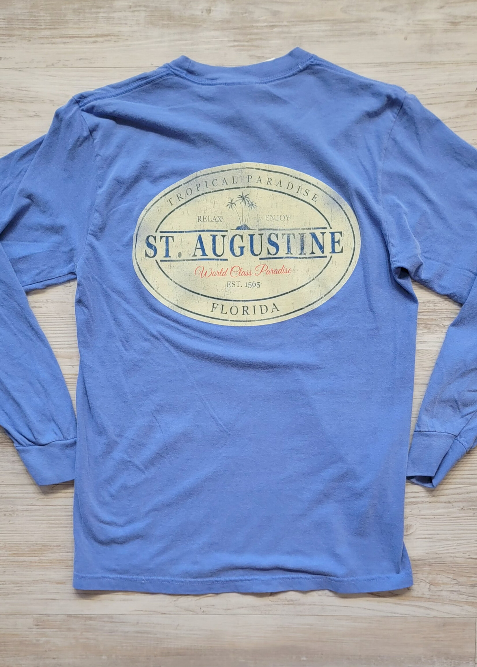 Comfort Colors World Class L/S Flo Blue