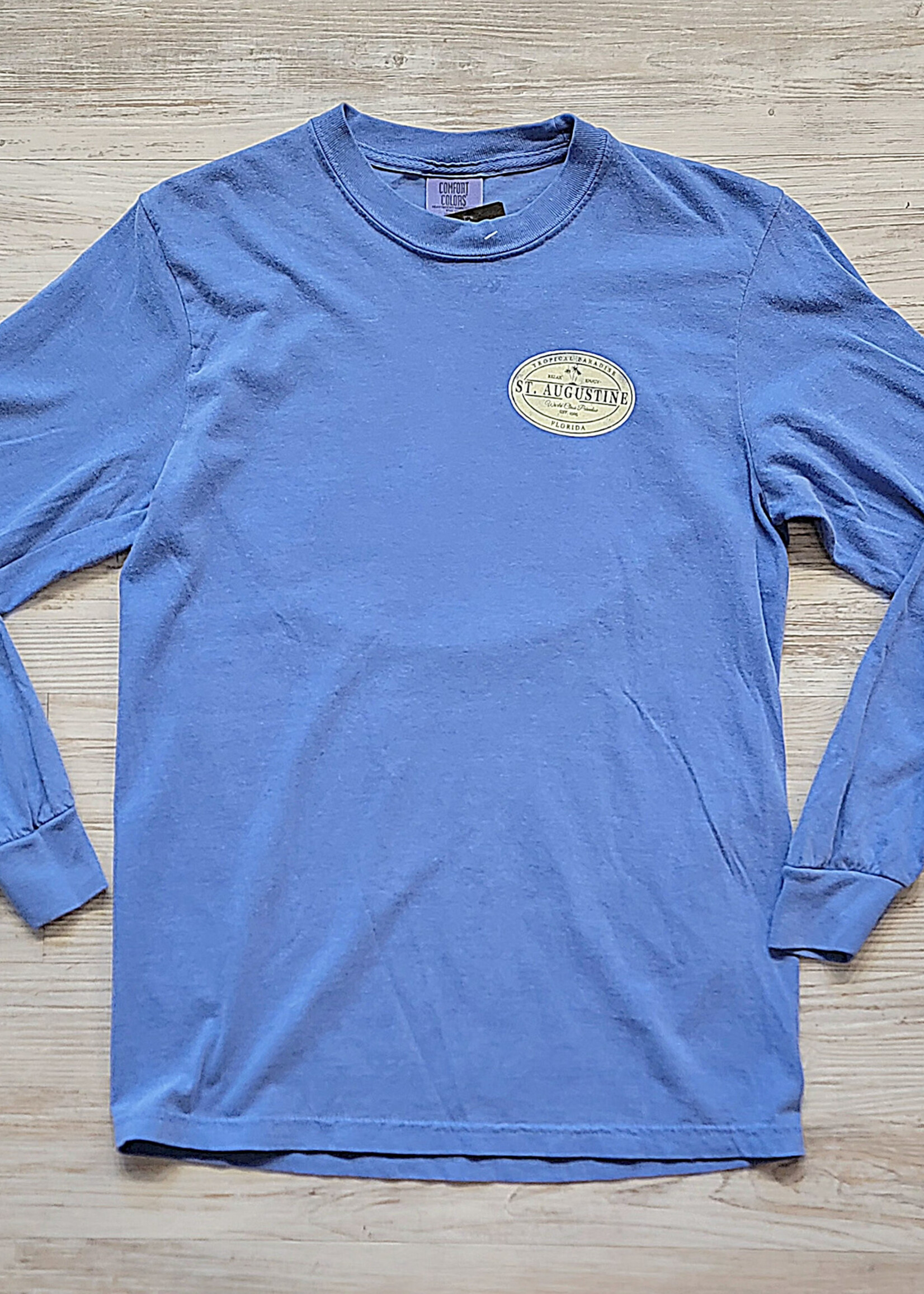 Comfort Colors World Class L/S Flo Blue