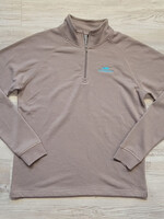 US Apparel Quarter Zip Mockneck Marlin Design