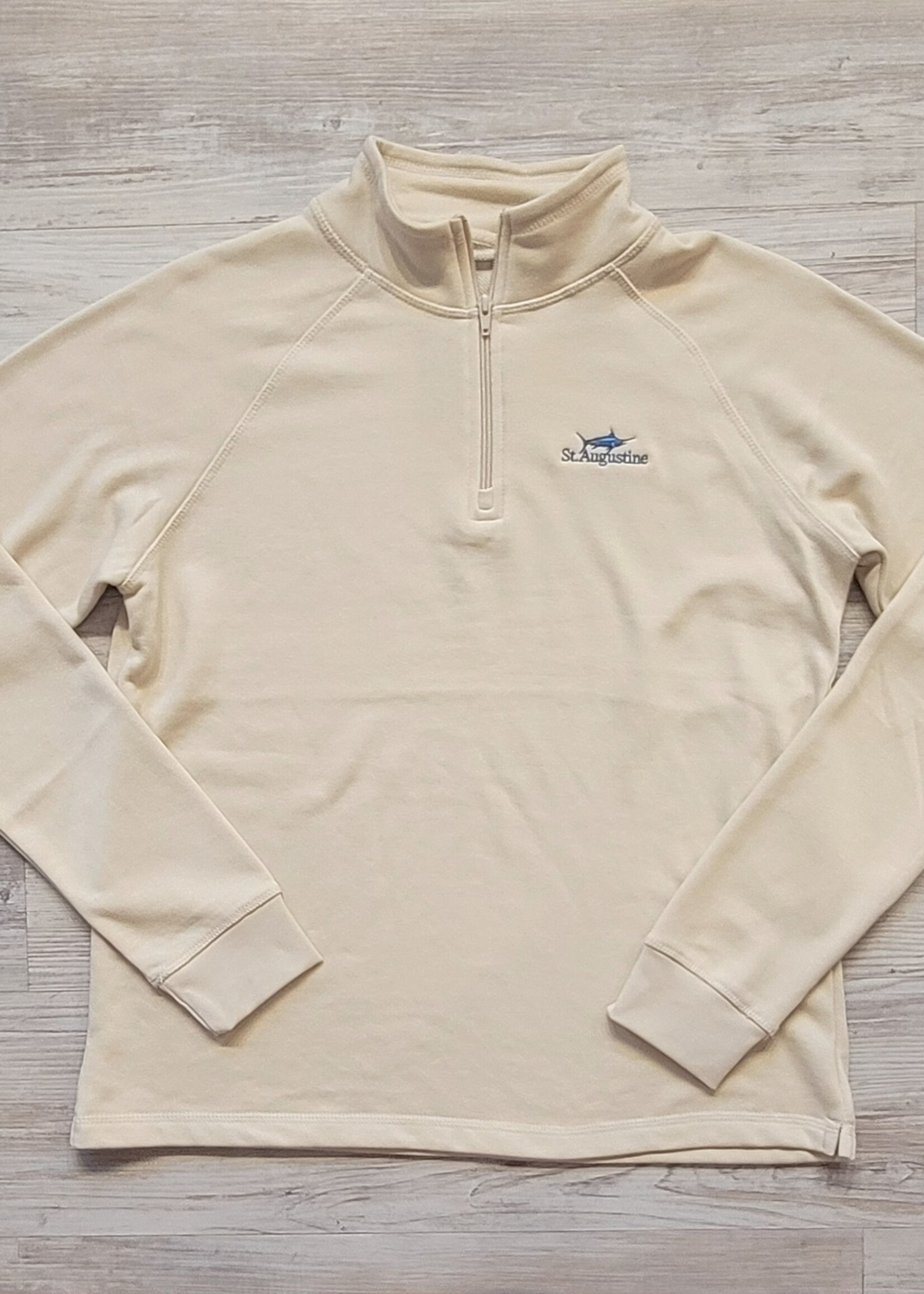 US Apparel Quarter Zip Mockneck Marlin Design