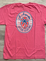 Comfort Colors Salty Living Palm S/S Crunch Berry