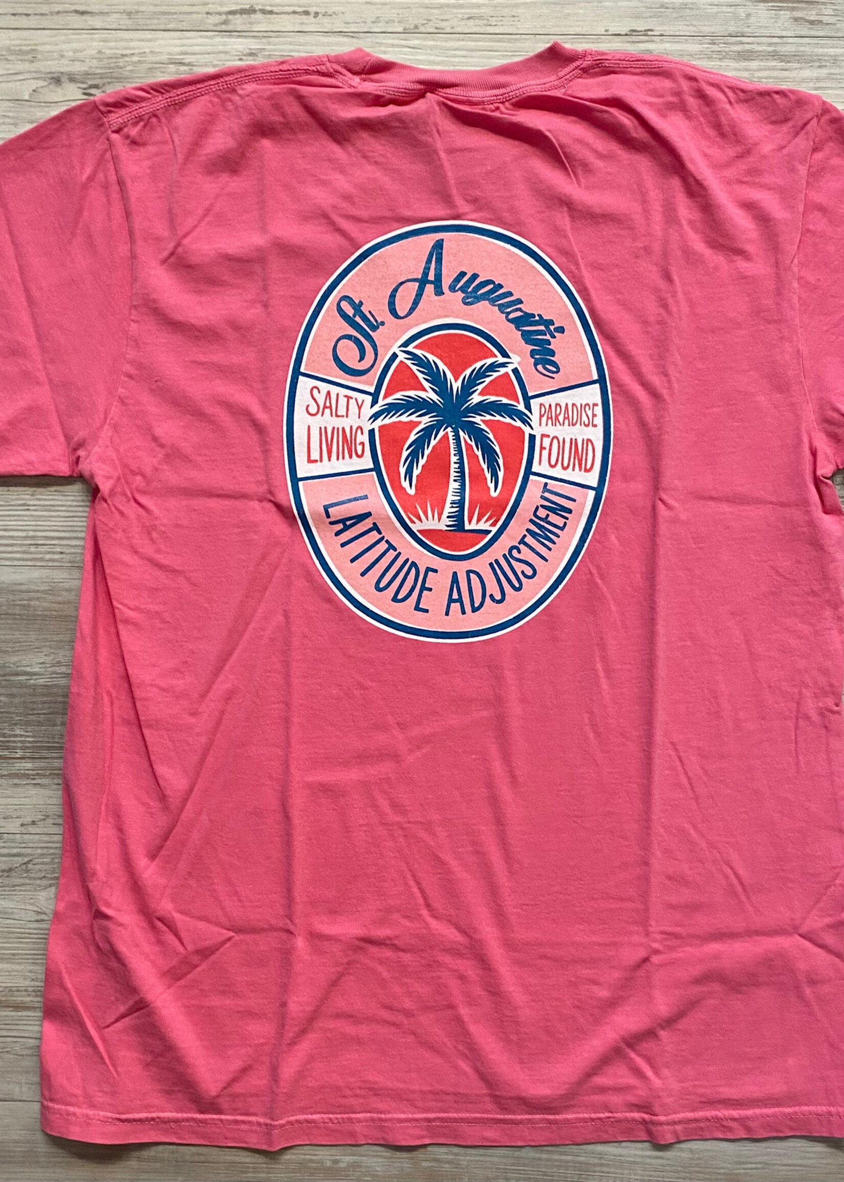Comfort Colors Salty Living Palm S/S Crunch Berry