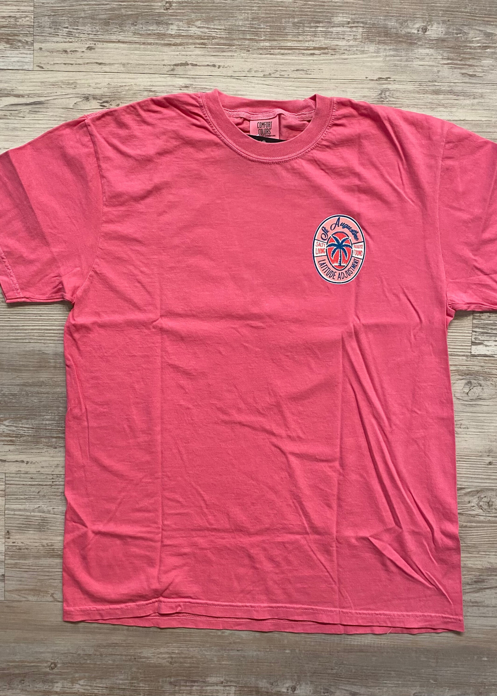 Comfort Colors Salty Living Palm S/S Crunch Berry