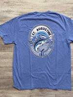 Comfort Colors Salty Living Marlin S/S Washed Denium