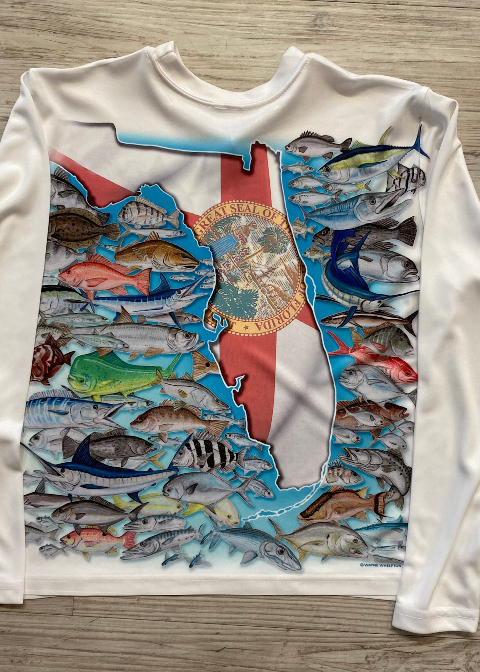 Briney Deep BD Youth Perf Florida Fish