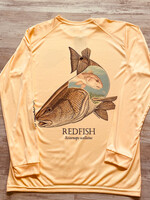 Briney Deep BD Redfish L/S Perf Peach