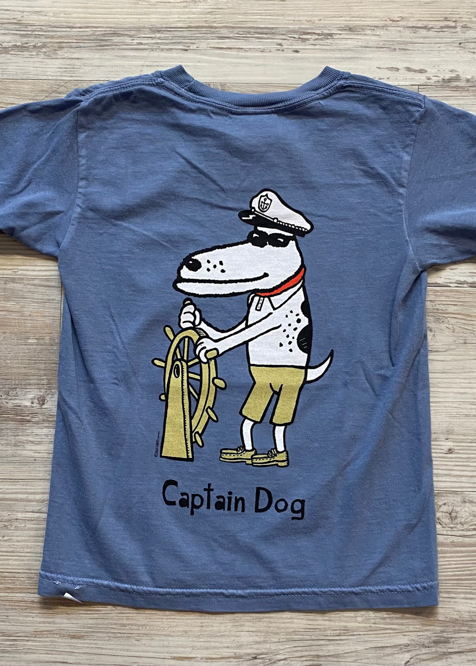 Comfort Colors BH Youth Captain Dog -Denim