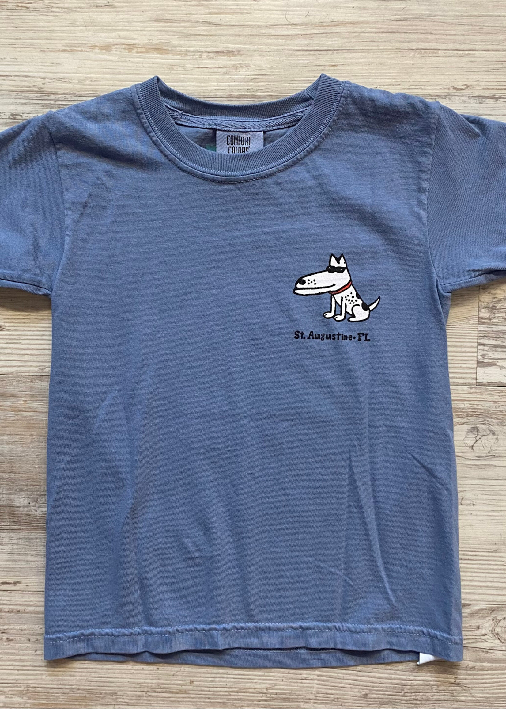 Comfort Colors BH Youth Captain Dog -Denim