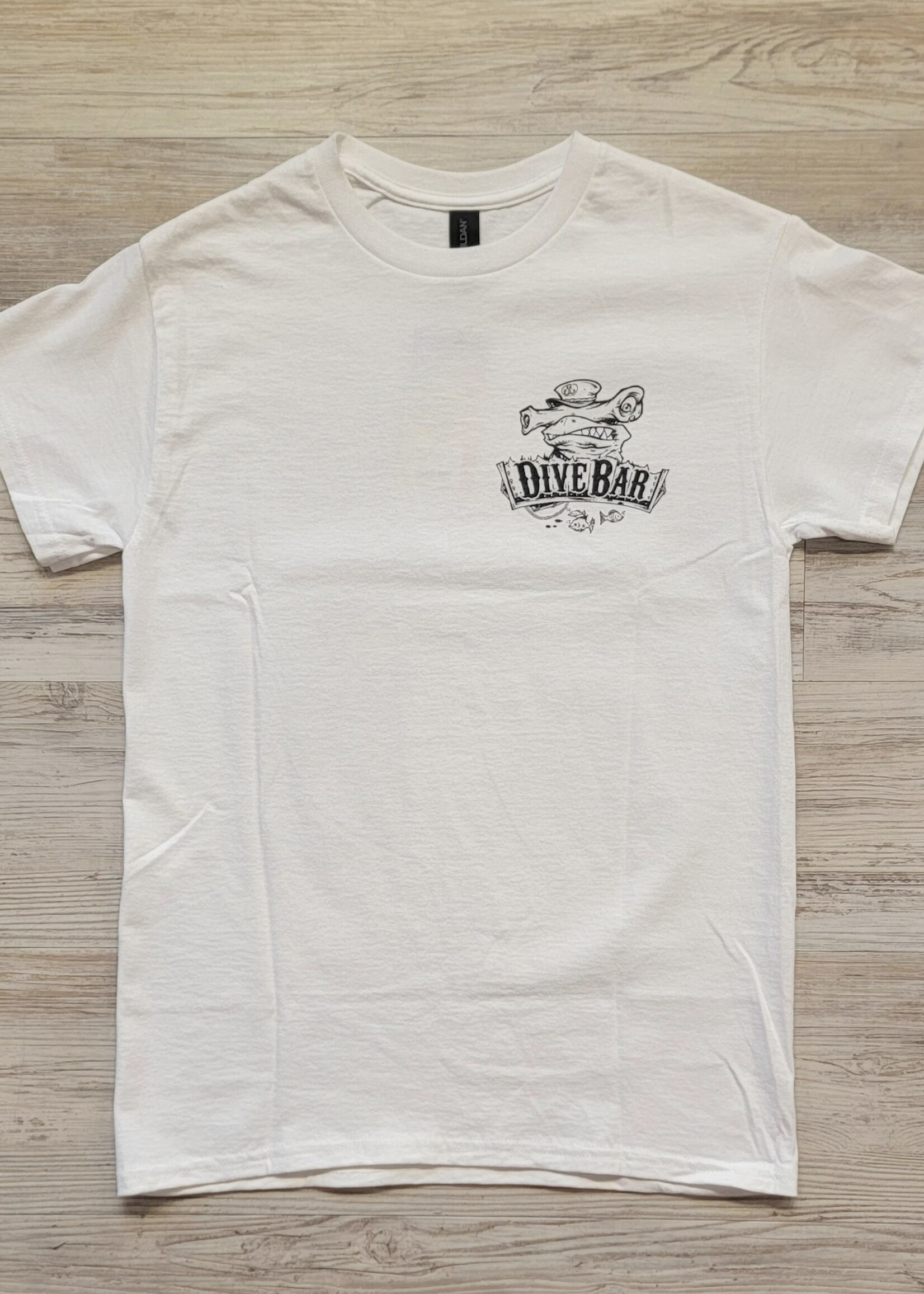 Gildan Dive Bar S/S White