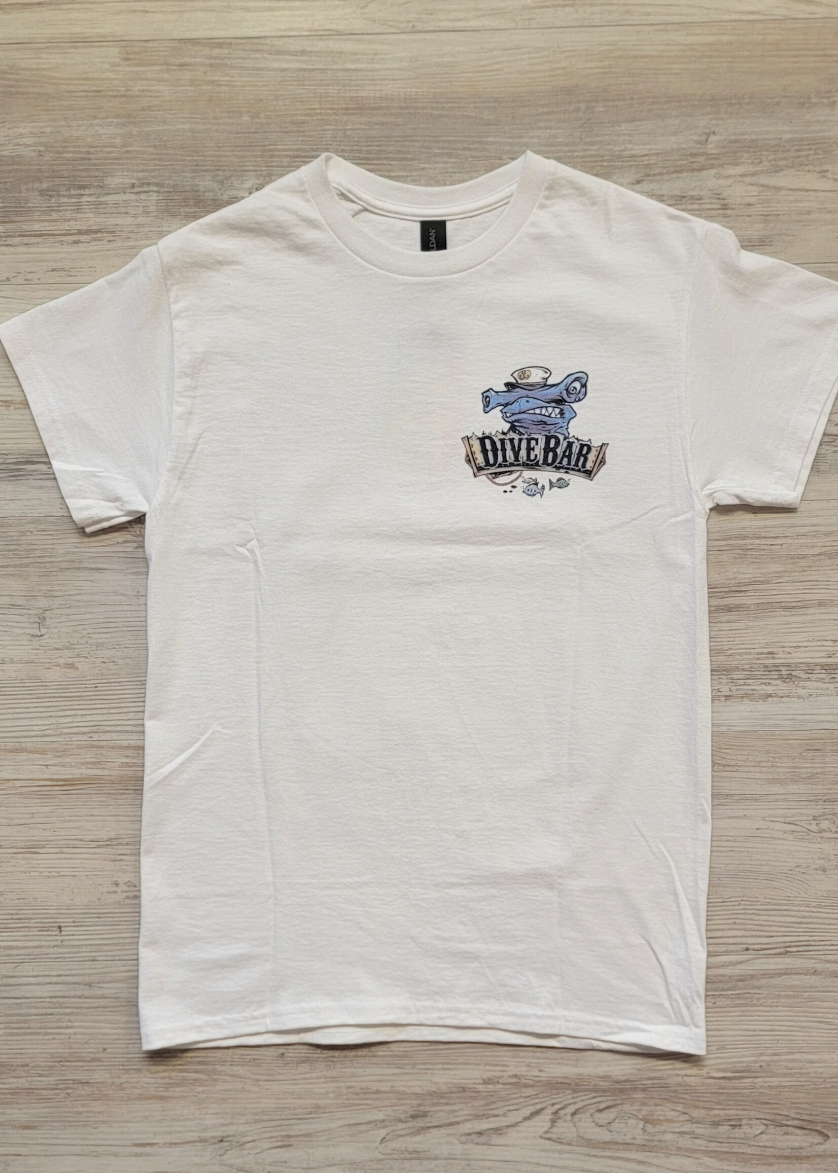 Gildan Dive Bar S/S White