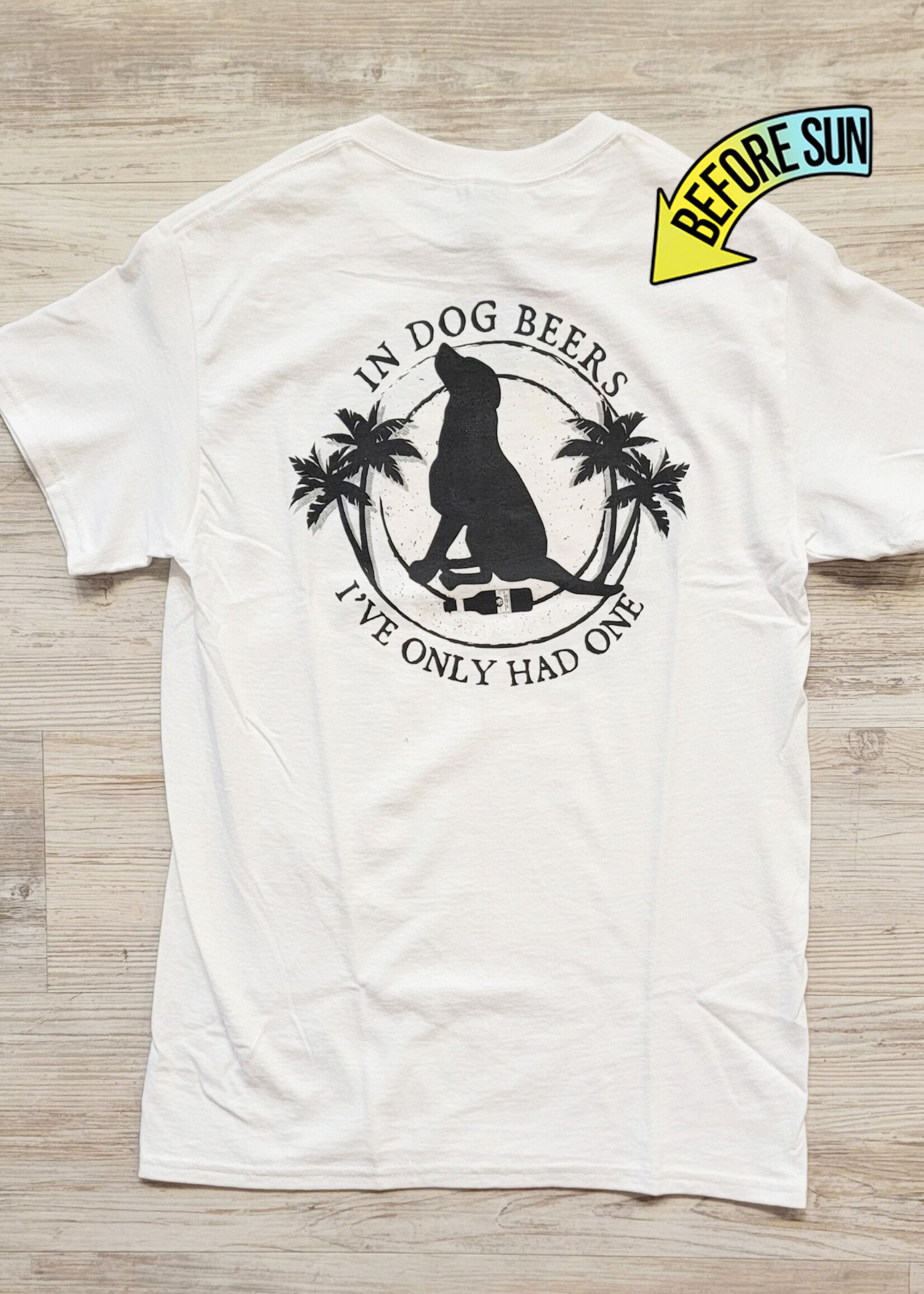Gildan Dog Beers S/S White