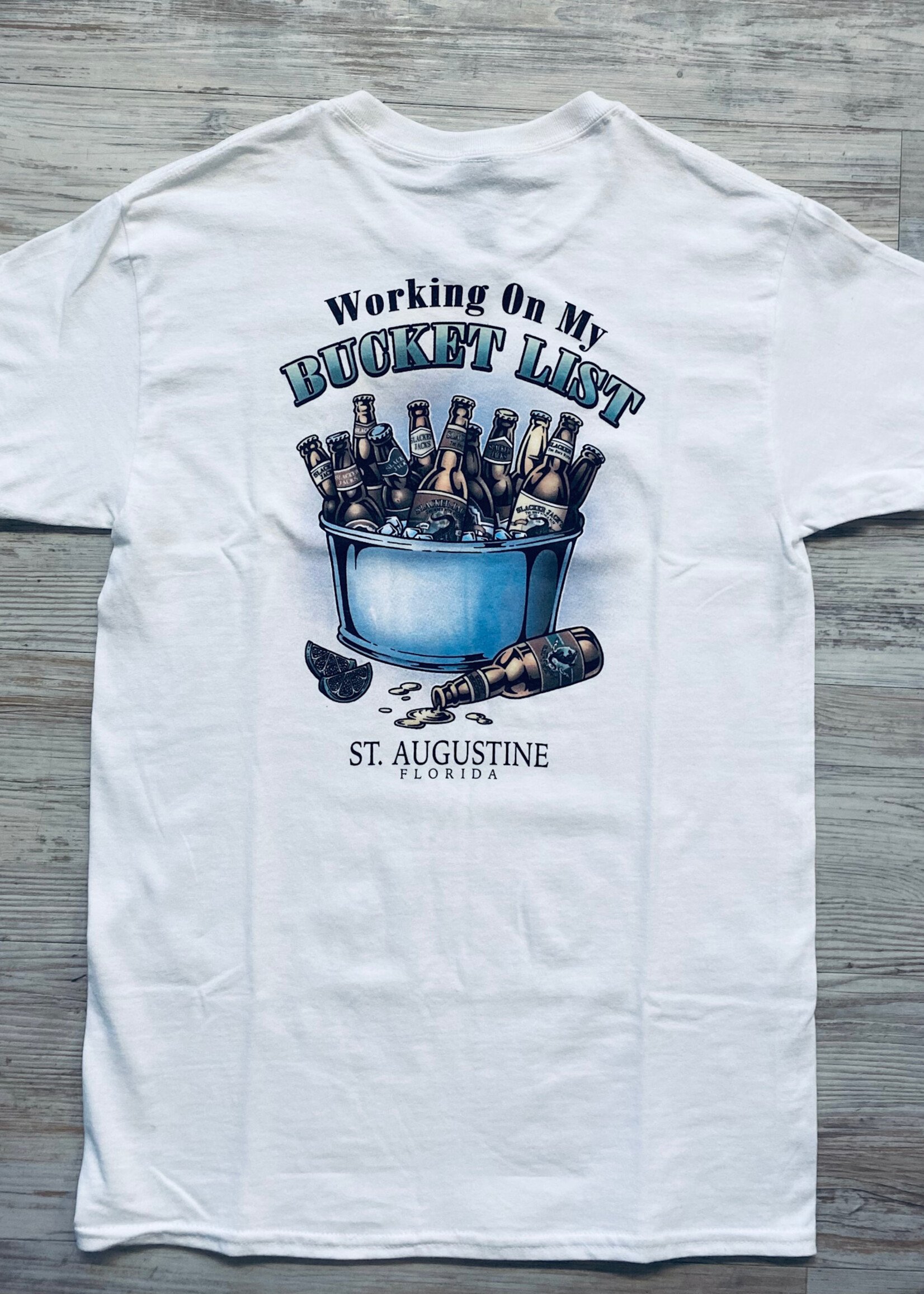 Gildan Bucket List S/S White