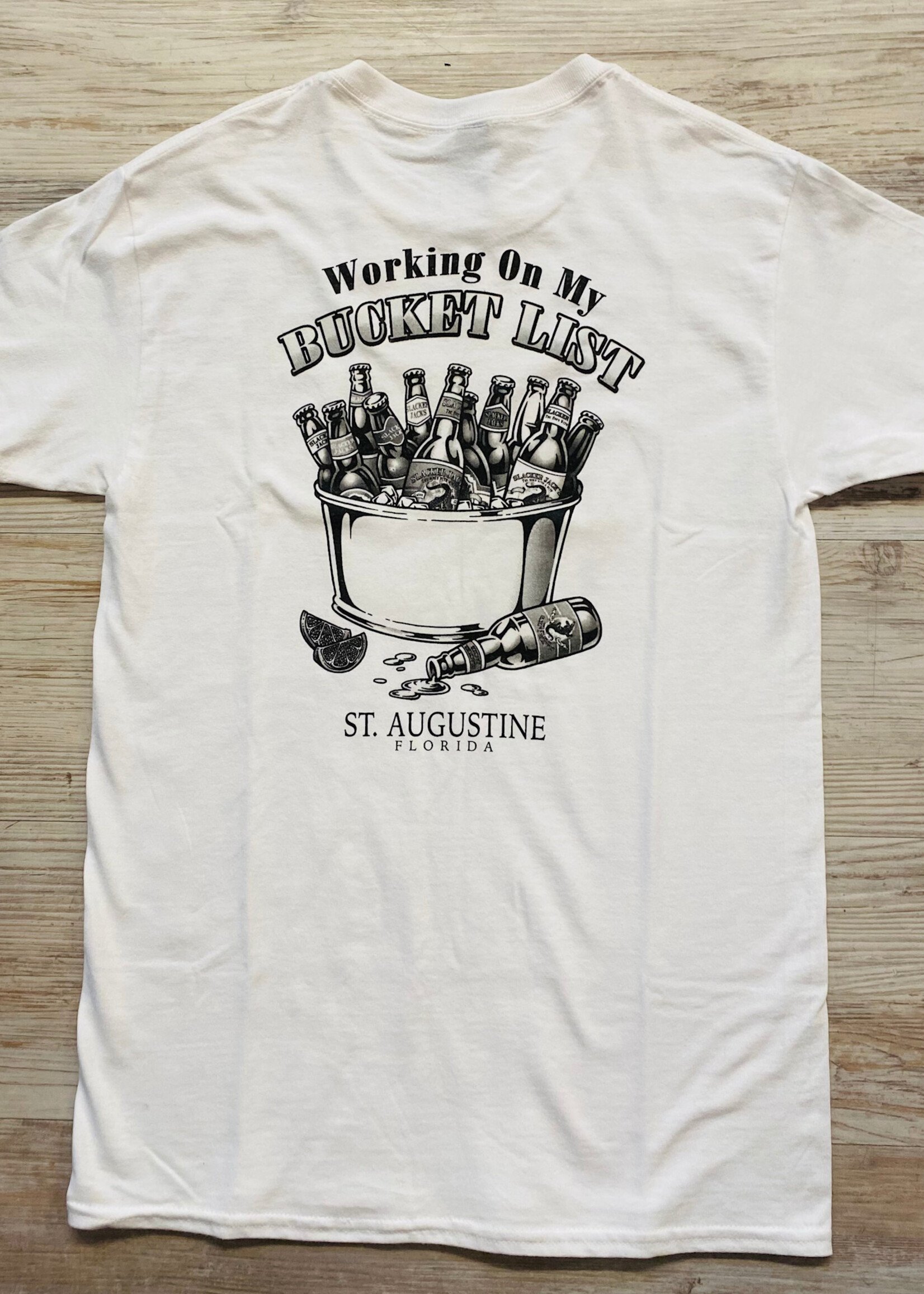 Gildan Bucket List S/S White